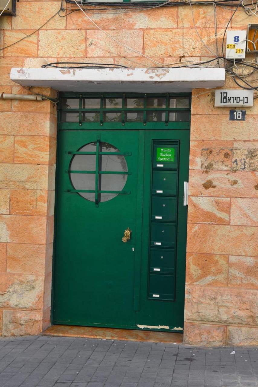 Mamilla Boutique Apartments Jerusalem Exterior photo